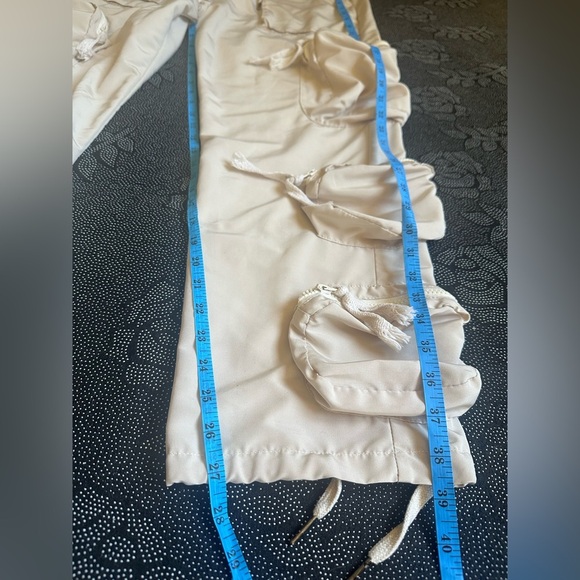 WHOISJACOV Cargo Pants Tan Travis Scott Men’s XL Street Wear Urban Preppy - Picture 8 of 13